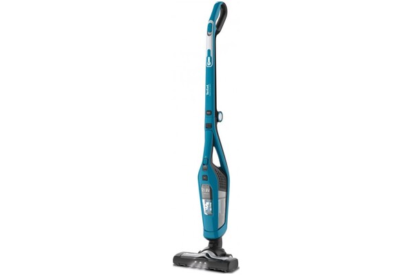 Odkurzacz Tefal TY6751 Dual Force pionowy bezworkowy niebieski