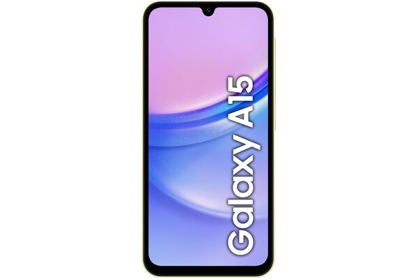 Smartfon Samsung Galaxy A15 żółty 6.5" 4GB/128GB