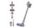 Odkurzacz DYSON V8 pionowy z pojemnikiem 425W srebrny