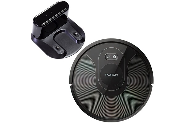 Odkurzacz PURON PR10 robot sprzątający z pojemnikiem 32W czarny