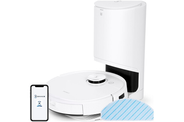 Odkurzacz ECOVACS T9 Deebot Deebot Ozmo robot sprzątający z pojemnikiem 50W biały