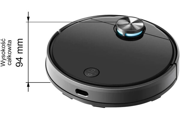 Odkurzacz VIOMI V3 Max robot sprzątający z pojemnikiem 40W czarny