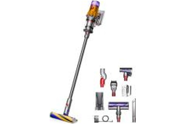 Odkurzacz DYSON V12 Absolute Detect Slim pionowy z pojemnikiem 545W srebrny
