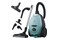 Odkurzacz Electrolux PD824MB Silence tradycyjny workowy 500W niebieski