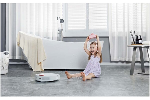 Odkurzacz DREAME W10 robot sprzątający z pojemnikiem 55W biały