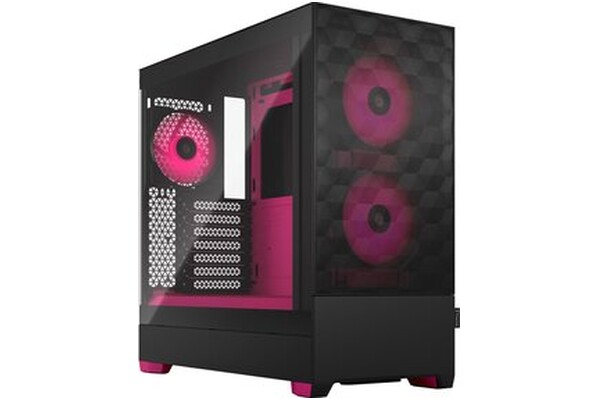 Obudowa PC Fractal Design Pop Air Midi Tower Czarno-różowy