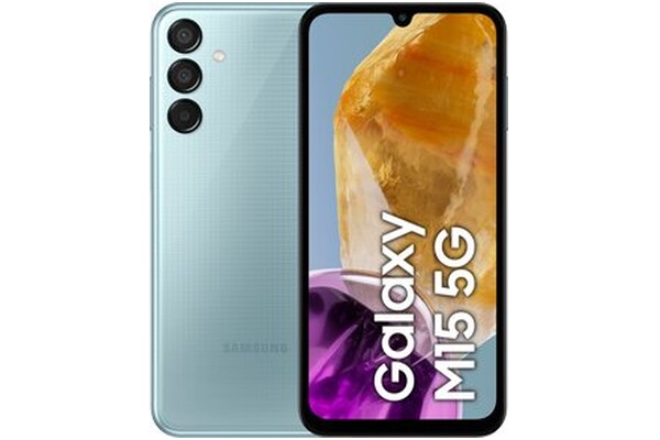 Smartfon Samsung Galaxy M15 5G niebieski 6.5" 4GB/128GB