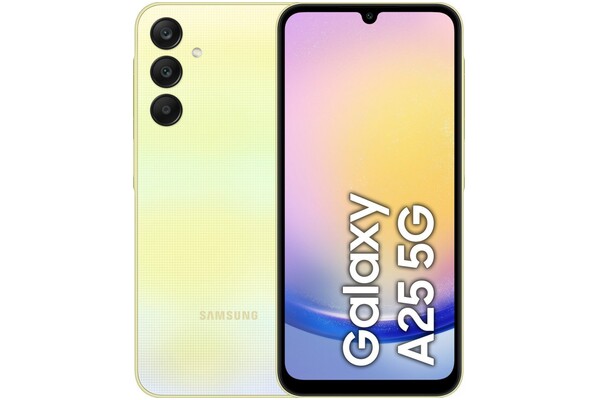 Smartfon Samsung Galaxy A25 5G żółty 6.5" 8GB/256GB