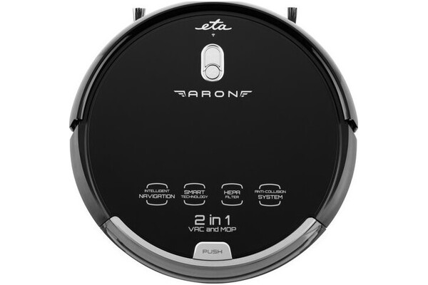 Odkurzacz ETA 251290000 Aron Smart robot sprzątający z pojemnikiem czarny