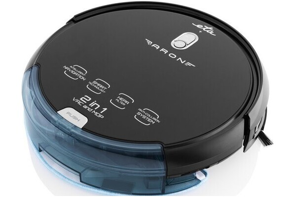 Odkurzacz ETA 251290000 Aron Smart robot sprzątający z pojemnikiem czarny