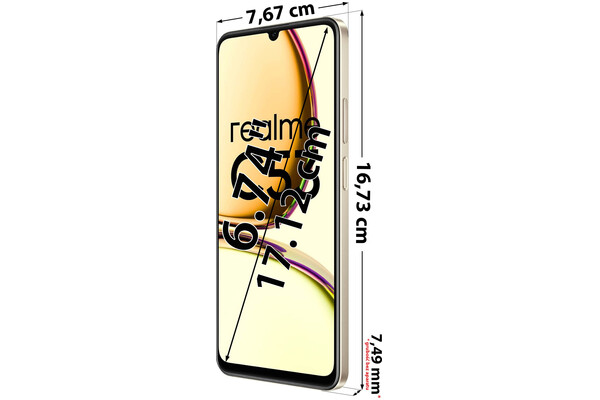 Smartfon realme C53 złoty 6.74" 6GB/128GB