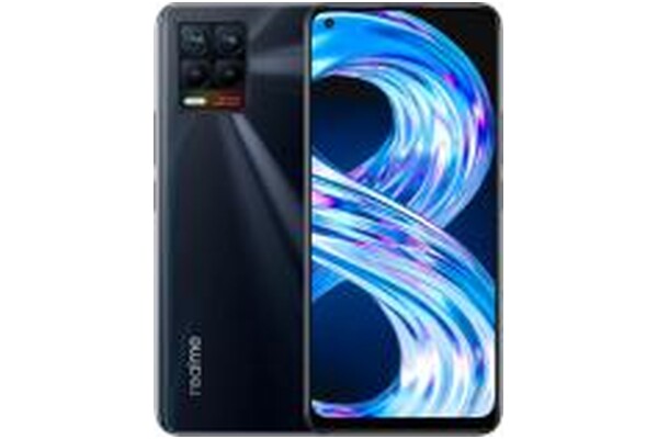 Smartfon realme 8 czarny 6.4" 8GB/128GB