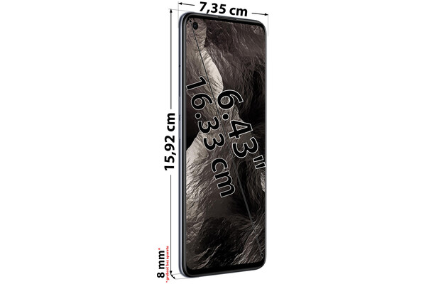 Smartfon realme GT Master Edition 5G czarny 6.43" 6GB/128GB