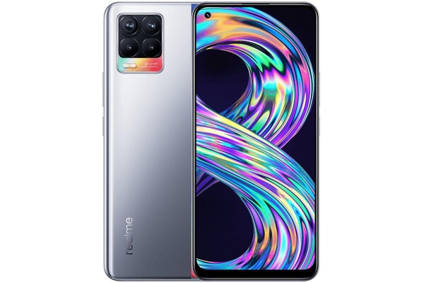 Smartfon realme 8 srebrny 6.4" 8GB/128GB
