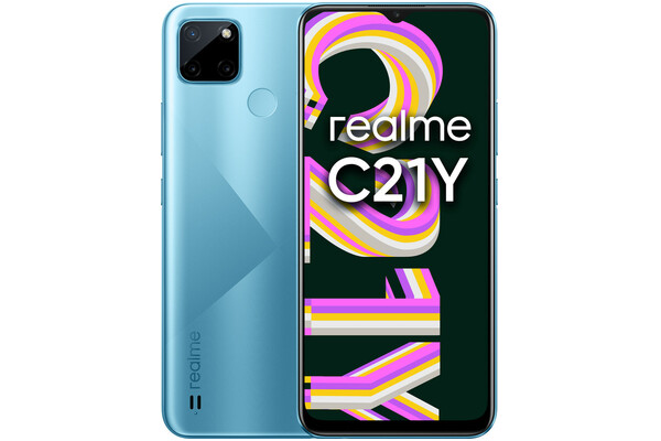 Smartfon realme C21y niebieski 6.5" 4GB/64GB
