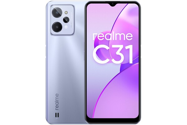 Smartfon realme C31 srebrny 6.5" 4GB/64GB