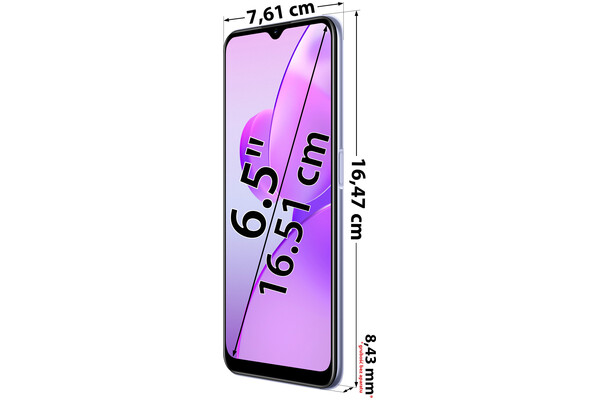 Smartfon realme C31 srebrny 6.5" 4GB/64GB