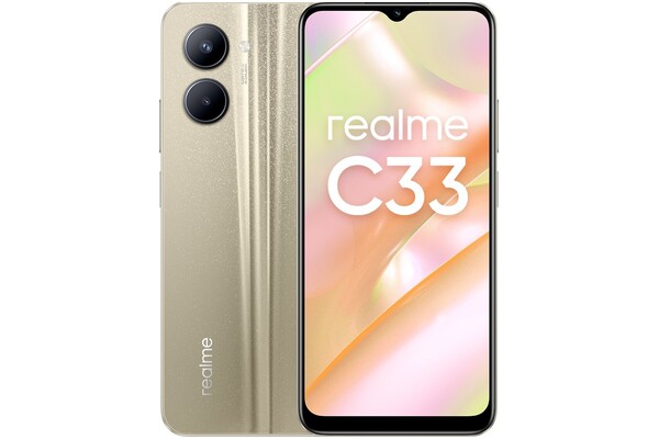 Smartfon realme C33 złoty 6.5" 4GB/64GB