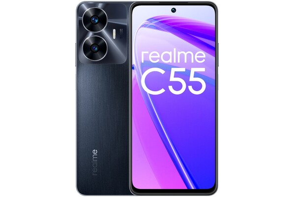 Smartfon realme C55 czarny 6.72" 8GB/256GB