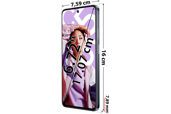Smartfon realme C55 czarny 6.72" 8GB/256GB