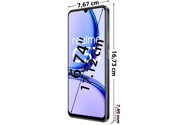 Smartfon realme C53 czarny 6.74" 6GB/128GB