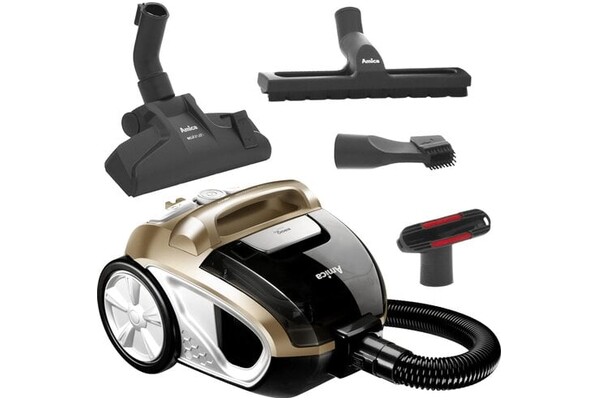 Odkurzacz AMICA VM3045 Bagio Eco tradycyjny bezworkowy 900W złoty