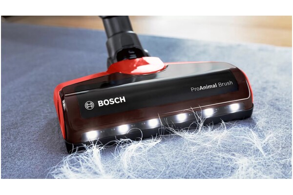 Odkurzacz Bosch BBS711ANM Unlimited ProAnimal pionowy z pojemnikiem czerwony