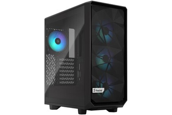 Obudowa PC Fractal Design Meshify 2 Compact TG Light Midi Tower czarny