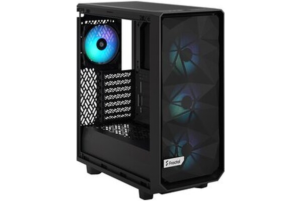 Obudowa PC Fractal Design Meshify 2 Compact TG Light Midi Tower czarny