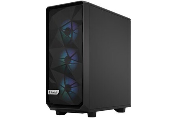 Obudowa PC Fractal Design Meshify 2 Compact TG Light Midi Tower czarny