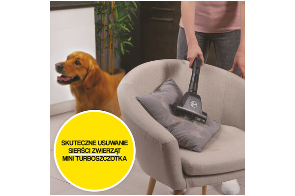 Odkurzacz HOOVER HE321PAF011 H-Energy tradycyjny workowy 850W szary