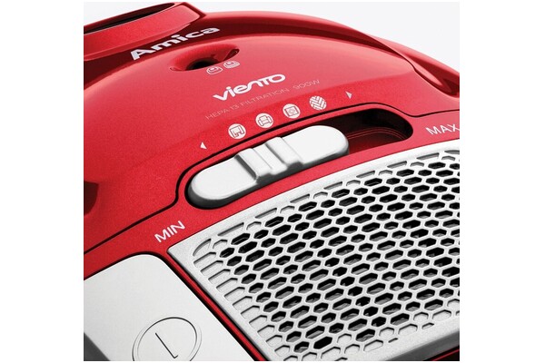 Odkurzacz AMICA VI2031 Viento tradycyjny workowy 900W czerwony