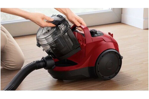 Odkurzacz Bosch BGC21X350 tradycyjny bezworkowy 750W czerwony