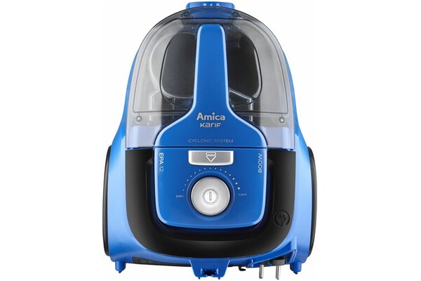 Odkurzacz AMICA VI2041 Karif tradycyjny z pojemnikiem 800W niebieski