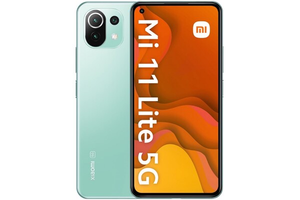 Smartfon Xiaomi Mi 11 Lite 5G zielony 6.55" 6GB/128GB