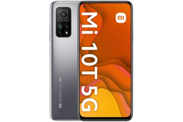 Smartfon Xiaomi Mi 10T 5G srebrny 6.67" 6GB/128GB