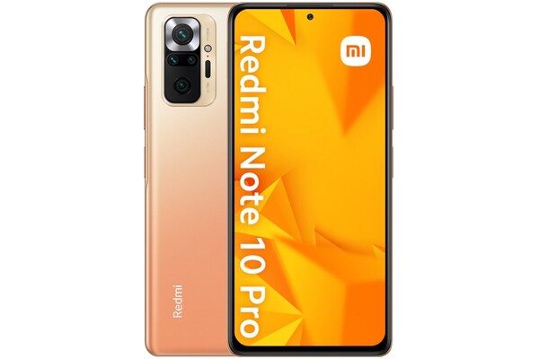 Smartfon Xiaomi Redmi Note 10 Pro brązowy 6.67" 6GB/128GB
