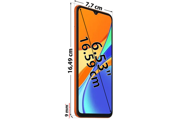 Smartfon Xiaomi Redmi 9C niebieski 6.53" 3GB/64GB