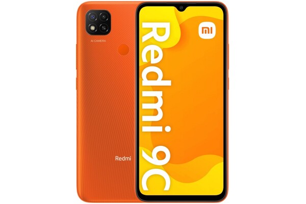 Smartfon Xiaomi Redmi 9C pomarańczowy 6.53" 2GB/32GB