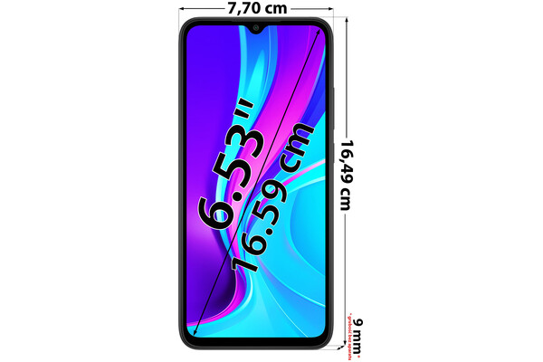 Smartfon Xiaomi Redmi 9C szary 6.53" 2GB/32GB