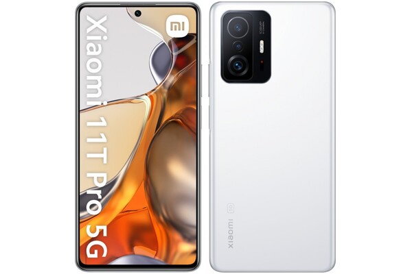 Smartfon Xiaomi 11T 5G biały 6.67" 8GB/256GB