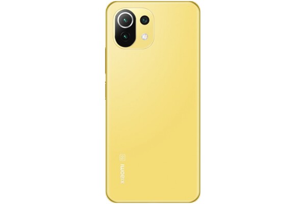 Smartfon Xiaomi Mi 11 Lite 5G żółty 6.55" 6GB/128GB