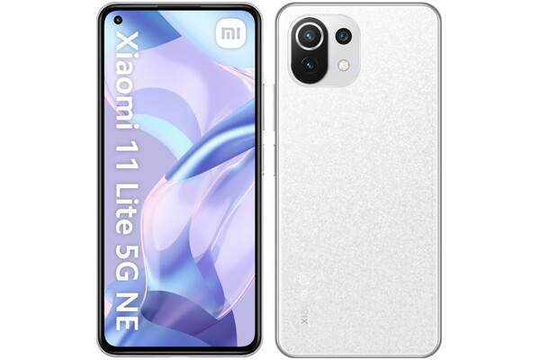 Smartfon Xiaomi 11 Lite 5G biały 6.55" 6GB/128GB