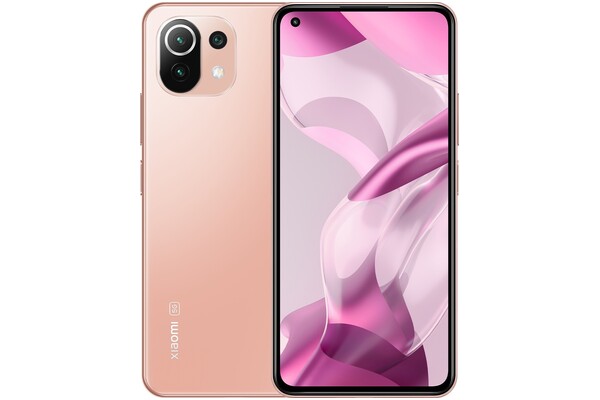 Smartfon Xiaomi 11 Lite 5G różowy 6.55" 6GB/128GB