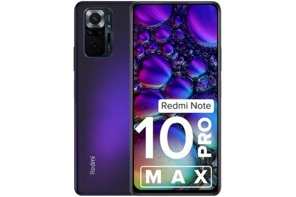 Smartfon Xiaomi Redmi Note 10 Pro fioletowy 6.67" 6GB/128GB