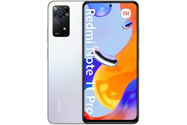 Smartfon Xiaomi Redmi Note 11 Pro 5G biały 6.67" 8GB/128GB