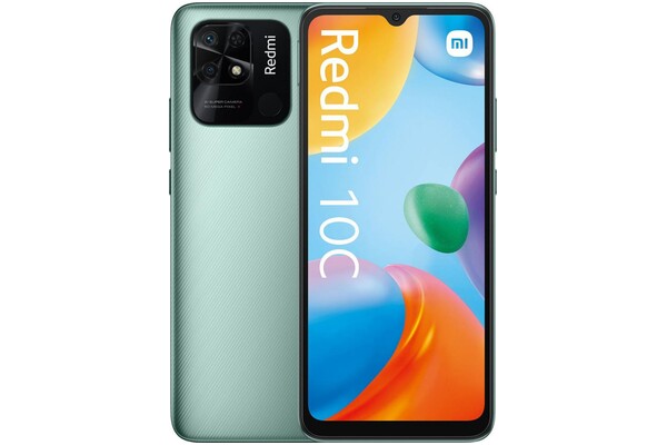 Smartfon Xiaomi Redmi 10C zielony 6.7" 4GB/128GB
