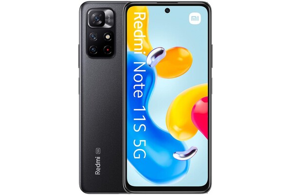 Smartfon Xiaomi Redmi Note 11S 5G czarny 6.6" 4GB/128GB