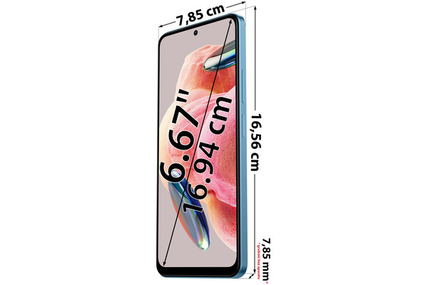Smartfon Xiaomi Redmi Note 12 niebieski 6.67" 4GB/64GB