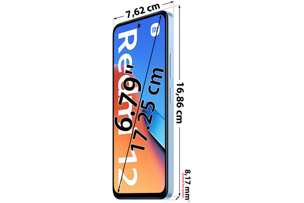 Smartfon Xiaomi Redmi 12 niebieski 6.79" 4GB/128GB
